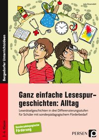 Produktbild: Ganz einfache Lesespurgeschichten: Alltag