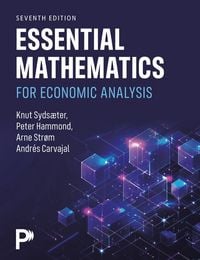 Produktbild: Essential Mathematics for Economic Analysis