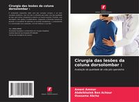 Produktbild: Cirurgia das les&otilde;es da coluna dorsolombar :