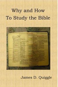 Produktbild: How and Why to Study the Bible