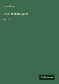 Produktbild: Thicker than Water