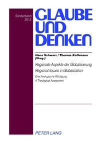 Produktbild: Regionale Aspekte der Globalisierung- Regional Issues in Globalization