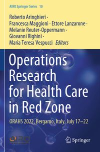 Produktbild: Operations Research for Health Care in Red Zone