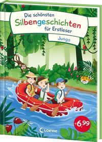Produktbild: Die sch&ouml;nsten Silbengeschichten f&uuml;r Erstleser - Jungs