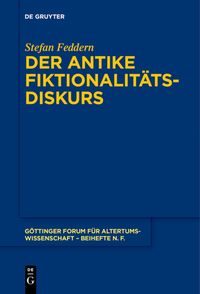 Produktbild: Der antike Fiktionalit&auml;tsdiskurs