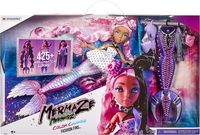 Bild vom Artikel MGA 585206EUC - Mermaze Mermaidz Fashion Fins, MORRA, Meerjungfrau-Puppe mit 425+ Looks zum Stylen mit Farbwechsel-Funktion und Zubehör vom Autor 