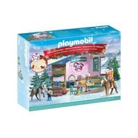 Produktbild: PLAYMOBIL 71952 Adventskalender: Weihnachtsbacken im Reitercaf&eacute;