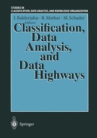 Produktbild: Classification, Data Analysis, and Data Highways