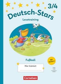 Produktbild Deutsch-Stars - Lesetraining Ausgabe ab 2025 - 3./4. Schuljahr