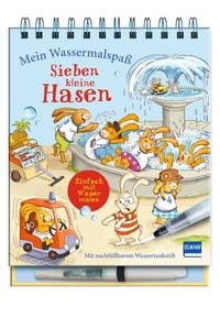 Produktbild: Mein Wassermalspa&szlig; - Sieben kleine Hasen