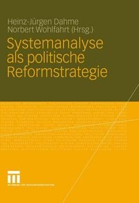 Produktbild: Systemanalyse als politische Reformstrategie