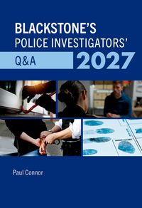 Produktbild: Blackstone's Police Investigators' Q&A 2027
