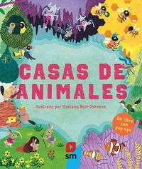 Produktbild: Casas de animales : un libro en pop up