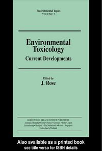 Produktbild: Environmental Toxicology
