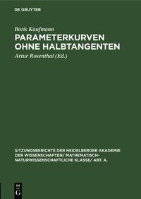 Produktbild: Parameterkurven ohne Halbtangenten