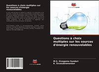 Produktbild: Questions &agrave; choix multiples sur les sources d'&eacute;nergie renouvelables