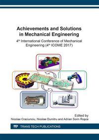 Produktbild: Achievements and Solutions in Mechanical Engineering