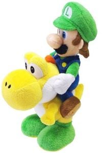 Bild vom Artikel Nintendo Luigi & Yoshi, Plüschfigur, 22cm vom Autor 