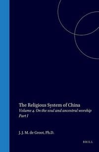 Produktbild: The Religious System of China