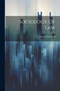 Produktbild: Sociology Of Law