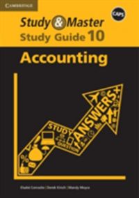 Produktbild: Study & Master Accounting Study Guide Grade 10