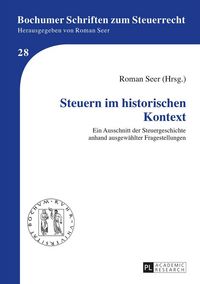 Produktbild: Steuern im historischen Kontext