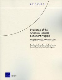 Produktbild: Evaluation of the Arkansas Tobacco Settlement Program