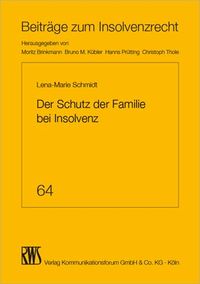 Produktbild: Der Schutz der Familie bei Insolvenz
