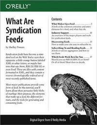 Produktbild: What Are Syndication Feeds