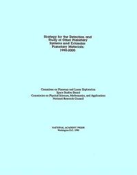 Produktbild: Strategy for the Detection and Study of Other Planetary Systems and Extrasolar Planetary Materials