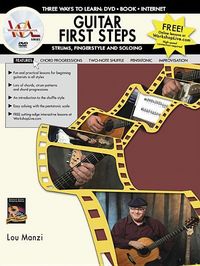Produktbild: Manzi, L: Guitar First Steps -- Strums, Fingerstyle and Solo