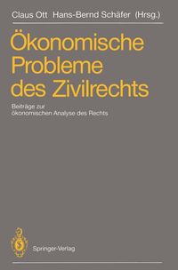 Produktbild: &Ouml;konomische Probleme des Zivilrechts