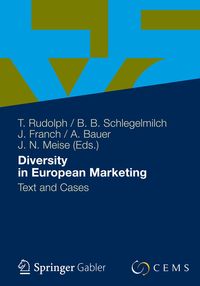 Produktbild: Diversity in European Marketing