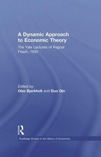 Produktbild: A Dynamic Approach to Economic Theory