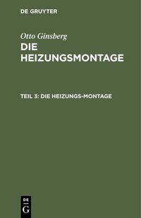 Produktbild: Die Heizungs-Montage
