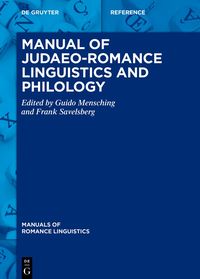 Produktbild: Manual of Judaeo-Romance Linguistics and Philology