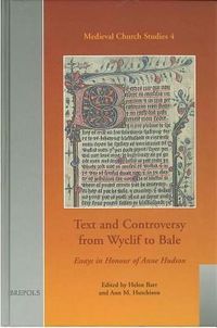 Produktbild: Text and Controversy from Wyclif to Bale
