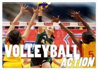 Produktbild: Volleyball Action (Wandkalender 2027 DIN A3 quer), CALVENDO Monatskalender