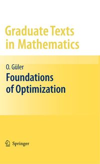 Produktbild: Foundations of Optimization