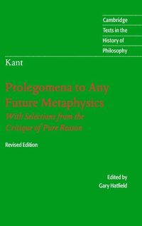 Produktbild: Immanuel Kant: Prolegomena to Any Future Metaphysics