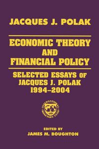 Produktbild: Economic Theory and Financial Policy