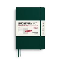 Produktbild: Wochenkalender & Notizbuch Medium (A5) 2027, Forest Green, Deutsch