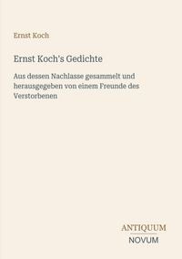 Produktbild: Ernst Koch's Gedichte