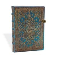 Produktbild: Hardcover Notizbuch Azurblau, Midi, Liniert
