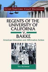 Produktbild: McNeese, T:  Regents of the University of California v. Bakk