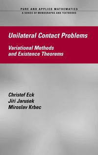 Produktbild: Unilateral Contact Problems