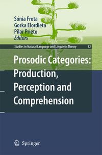 Produktbild: Prosodic Categories: Production, Perception and Comprehension
