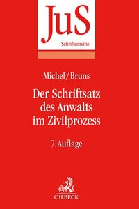 Produktbild: Der Schriftsatz des Anwalts im Zivilprozess