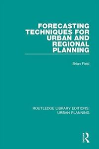 Produktbild: Field, B: Forecasting Techniques for Urban and Regional Plan