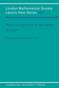 Produktbild: Representations of Solvable Groups